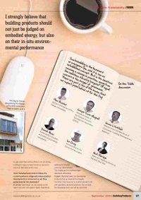 Building products Sep 2009