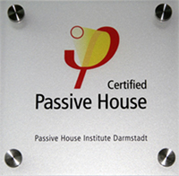 passive house sign