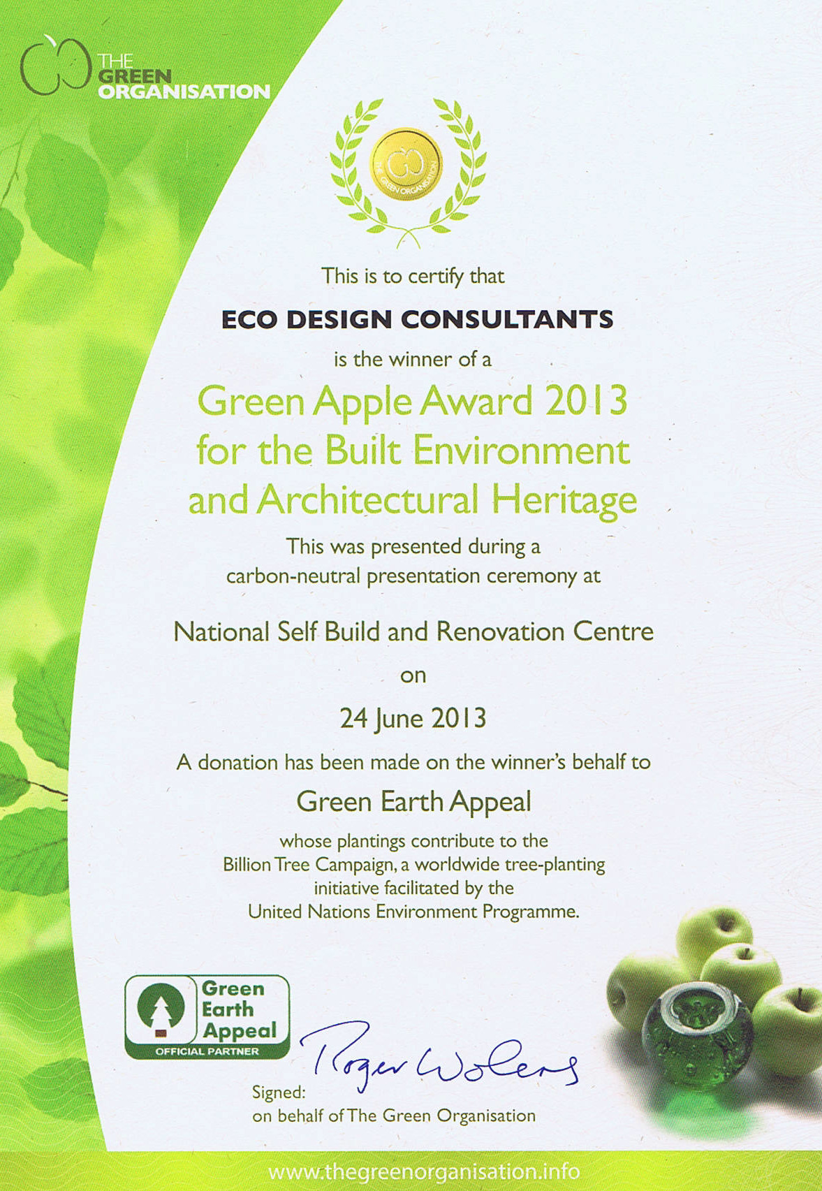 milton eco consultants keynes design Passive Park Milton Green House Keynes for Organisation the in Howe